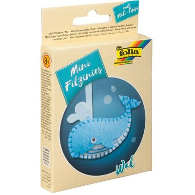 Filzinies - Folia Mini - 9-piece - Kit feutrine - Kit couture - Publicité Filzinies - Folia Mini - 9-piece - Kit feutrine - Kit couture - Publicité