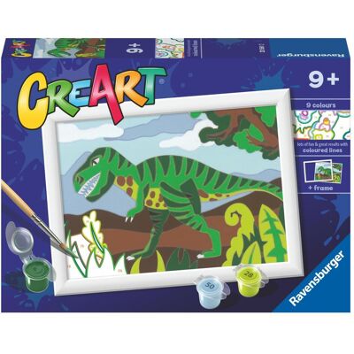 Ravensburger CreArt Roaming Dinosaur - Publicité Ravensburger CreArt Roaming Dinosaur - Publicité