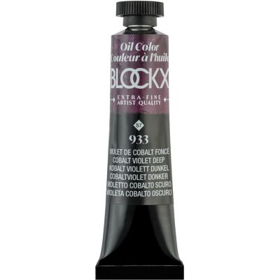 BlockX, Peinture loisirs créatifs, Peinture à l'huile extra-fine tube 20ml - Violet de cobalt foncé (20 ml) - Publicité BlockX, Peinture loisirs créatifs, Peinture à l'huile extra-fine tube 20ml - Violet de cobalt foncé (20 ml) - Publicité
