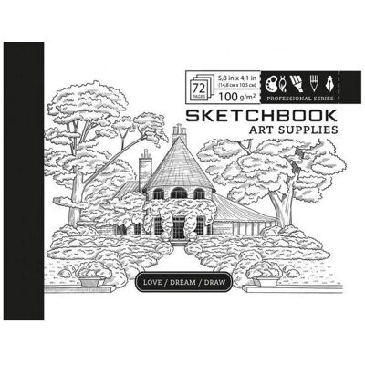 Fresh, Cahier + bloc-notes, Skizzenbuch 148x105/72K 100g TW-Karton Dom (A6) - Publicité Fresh, Cahier + bloc-notes, Skizzenbuch 148x105/72K 100g TW-Karton Dom (A6) - Publicité