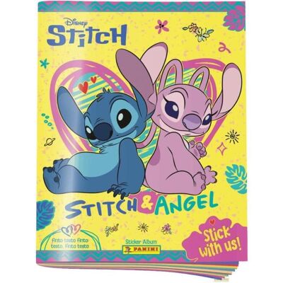 Panini, Autocollants, Stitch & Angel Album de Stickers *ALLEMAND* (192 Autocollants) - Publicité Panini, Autocollants, Stitch & Angel Album de Stickers *ALLEMAND* (192 Autocollants) - Publicité