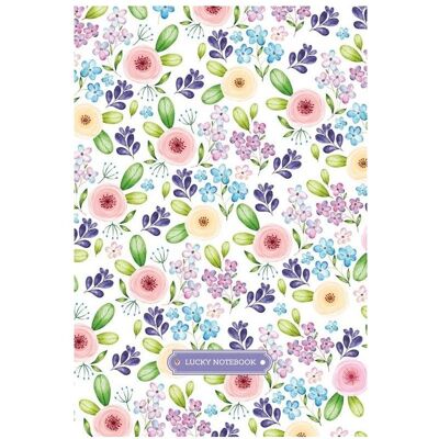 Fresh, Cahier + bloc-notes, Dekoratives Notizbuch 128x165/64K Raster Sterne - Publicité Fresh, Cahier + bloc-notes, Dekoratives Notizbuch 128x165/64K Raster Sterne - Publicité