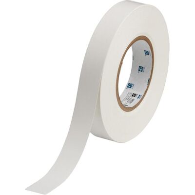 Brady, Rouleau d’étiquettes, THT-93-498-2, Tissu vinyle, blanc, 8.00 mm x 50.29 m, repositionnable, continu - Publicité Brady, Rouleau d’étiquettes, THT-93-498-2, Tissu vinyle, blanc, 8.00 mm x 50.29 m, repositionnable, continu - Publicité