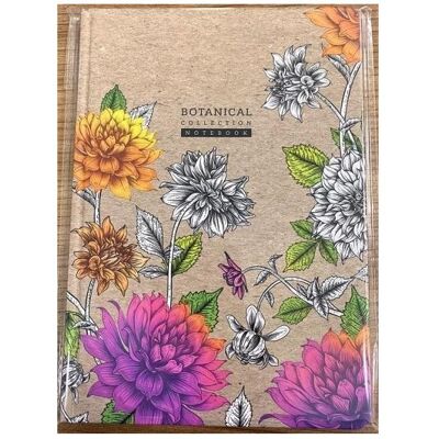Fresh, Cahier + bloc-notes, Dekoratives Notizbuch A5/64K Raster TW Flowers (A5, Pointillés) - Publicité Fresh, Cahier + bloc-notes, Dekoratives Notizbuch A5/64K Raster TW Flowers (A5, Pointillés) - Publicité