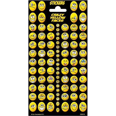 Totum, Autocollants, Autocollants Scintillement - Visages amusants (96 Autocollants) - Publicité Totum, Autocollants, Autocollants Scintillement - Visages amusants (96 Autocollants) - Publicité
