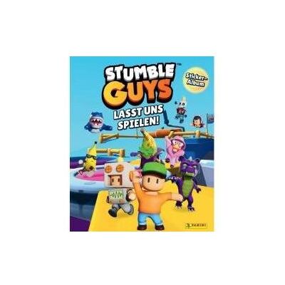 Panini, Autocollants, Stumble Guys - Lasst uns spielen! - Sticker Collection Album *Deutsche Version* (6 Autocollants) - Publicité Panini, Autocollants, Stumble Guys - Lasst uns spielen! - Sticker Collection Album *Deutsche Version* (6 Autocollants) - Publicité