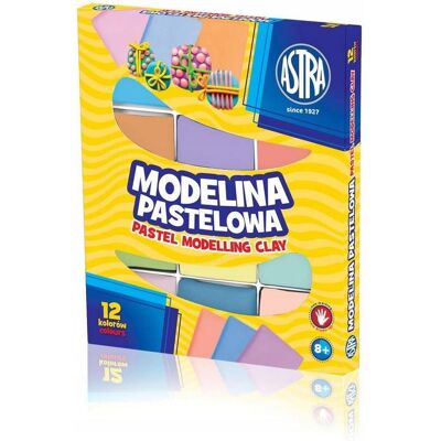 Astra, Modelage, Argile polymère 12 couleurs pastel (304118007) - Publicité Astra, Modelage, Argile polymère 12 couleurs pastel (304118007) - Publicité