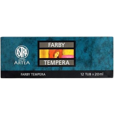 Astra, Peinture loisirs créatifs, Temperafarben 12 Farben 20ml (20 ml) - Publicité Astra, Peinture loisirs créatifs, Temperafarben 12 Farben 20ml (20 ml) - Publicité
