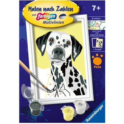 Ravensburger Peinture par numéros 23755 - Chien mignon - Enfants à partir de 7 ans - Publicité Ravensburger Peinture par numéros 23755 - Chien mignon - Enfants à partir de 7 ans - Publicité