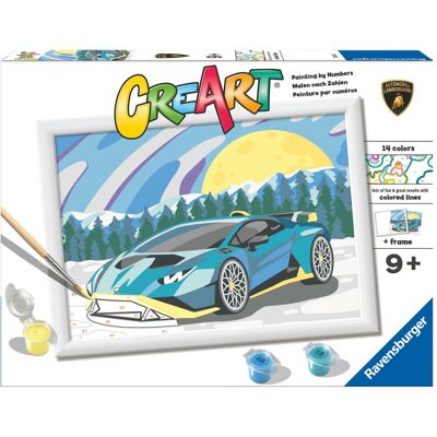 Ravensburger CreArt Série D licensed - Lamborghini - Publicité Ravensburger CreArt Série D licensed - Lamborghini - Publicité