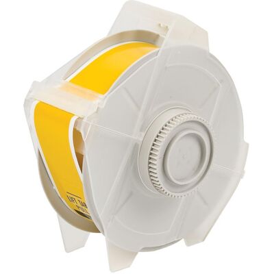 Brady, Rouleau d’étiquettes, B-595, Vinyle, Jaune, 29mm x 30m, permanent, f. GlobalMark (34.93 mm) - Publicité Brady, Rouleau d’étiquettes, B-595, Vinyle, Jaune, 29mm x 30m, permanent, f. GlobalMark (34.93 mm) - Publicité