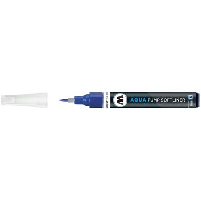 Molotow, Marqueur, Marqueur pinceau Pump Softliner Aqua 1mm bleu primaire (1x) - Publicité Molotow, Marqueur, Marqueur pinceau Pump Softliner Aqua 1mm bleu primaire (1x) - Publicité