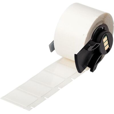 Brady, Rouleau d’étiquettes, M6-18-498, Tissu vinyle, blanc, mat, 25.40 x 19.05 mm, repositionnable (250 p.) (33.32 mm) - Publicité Brady, Rouleau d’étiquettes, M6-18-498, Tissu vinyle, blanc, mat, 25.40 x 19.05 mm, repositionnable (250 p.) (33.32 mm) - Publicité