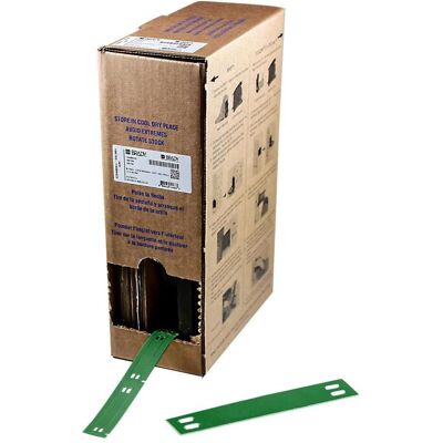 Brady, Rouleau d’étiquettes, BM71-10x60-7598-GN, polyester, vert, brillant, 10.00 x 60.00 mm, non adhésif, gros rouleau (5 (10 mm) - Publicité Brady, Rouleau d’étiquettes, BM71-10x60-7598-GN, polyester, vert, brillant, 10.00 x 60.00 mm, non adhésif, gros rouleau (5 (10 mm) - Publicité