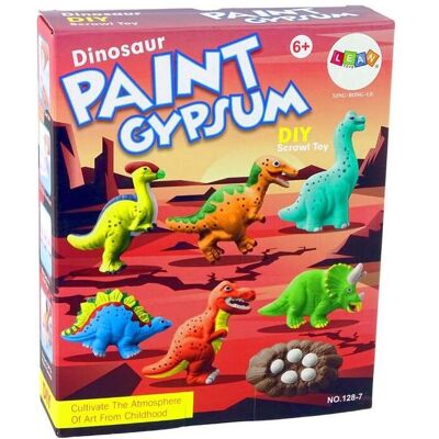 Lean Toys Gipsabdrücke zum Bemalen von Dinosauriern - Publicité Lean Toys Gipsabdrücke zum Bemalen von Dinosauriern - Publicité