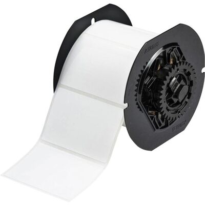 Brady, Rouleau d’étiquettes, B33-19-484, polyester 25µ, blanc, brillant, 76.20 x 50.80 mm, extrêmement adhésif (1500 U.) (76.20 mm) - Publicité Brady, Rouleau d’étiquettes, B33-19-484, polyester 25µ, blanc, brillant, 76.20 x 50.80 mm, extrêmement adhésif (1500 U.) (76.20 mm) - Publicité