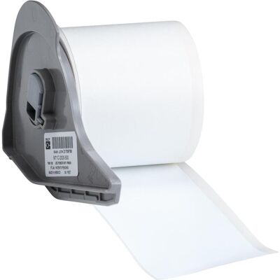 Brady, Rouleau d’étiquettes, M7C-2000-530, Vinyle, blanc, brillant, 50,80 mm x 15,24 m, inviolable, permanent (50.80 mm) - Publicité Brady, Rouleau d’étiquettes, M7C-2000-530, Vinyle, blanc, brillant, 50,80 mm x 15,24 m, inviolable, permanent (50.80 mm) - Publicité