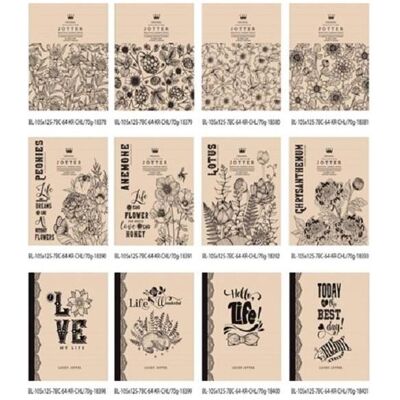 Fresh, Cahier + bloc-notes, Dekoratives Notizbuch 105x125/64K glatt FRISCH - Publicité Fresh, Cahier + bloc-notes, Dekoratives Notizbuch 105x125/64K glatt FRISCH - Publicité