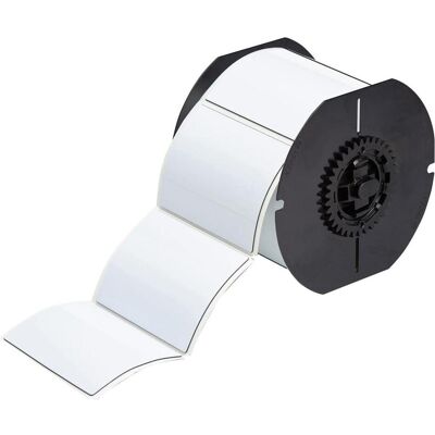 Brady, Rouleau d’étiquettes, B30EP-177-593-WT, EPREP (nouveau), polyester, blanc, brillant, 76.20 x 63.50 mm, permanent (125 E (82.55 mm) - Publicité Brady, Rouleau d’étiquettes, B30EP-177-593-WT, EPREP (nouveau), polyester, blanc, brillant, 76.20 x 63.50 mm, permanent (125 E (82.55 mm) - Publicité