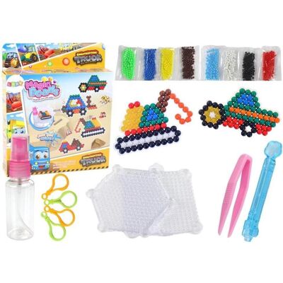 Lean Toys Set DIY-Wasserperlenfahrzeuge in 8 Farben - Publicité Lean Toys Set DIY-Wasserperlenfahrzeuge in 8 Farben - Publicité