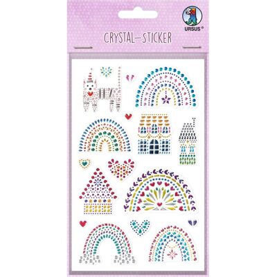 Ursus, Autocollants, Crystal Sticker Regenbogen (16 Autocollants) - Publicité Ursus, Autocollants, Crystal Sticker Regenbogen (16 Autocollants) - Publicité