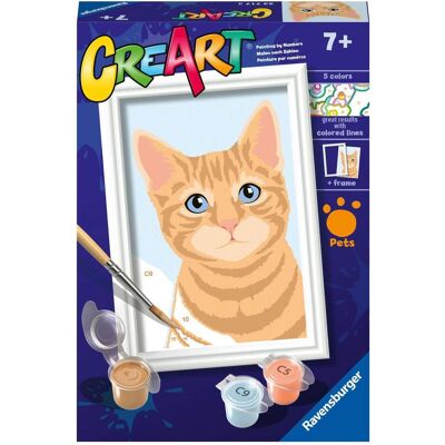 Ravensburger Malen nach Zahlen - Niedliche Katze - Publicité Ravensburger Malen nach Zahlen - Niedliche Katze - Publicité