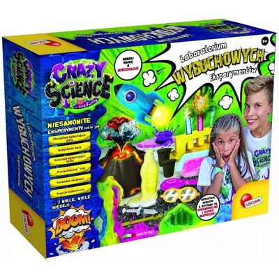 Lisciani Laboratoire de Science Folle Expériences Explosives - Publicité Lisciani Laboratoire de Science Folle Expériences Explosives - Publicité