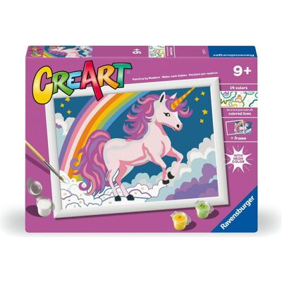 Ravensburger CreArt - Malen nach Zahlen - Pink Unicorn - Publicité Ravensburger CreArt - Malen nach Zahlen - Pink Unicorn - Publicité