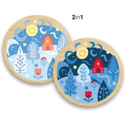 Ravensburger CreArt, Malen nach Zahlen Wooden - Nächtliche Stille - Publicité Ravensburger CreArt, Malen nach Zahlen Wooden - Nächtliche Stille - Publicité