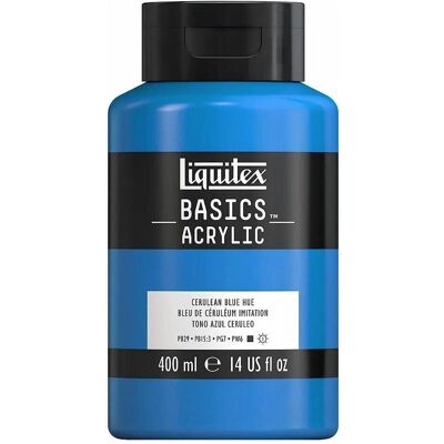 Winsor & Newton, Peinture loisirs créatifs, Basics 400Ml Cerulean Blue Hue 470 (400 ml) - Publicité Winsor & Newton, Peinture loisirs créatifs, Basics 400Ml Cerulean Blue Hue 470 (400 ml) - Publicité
