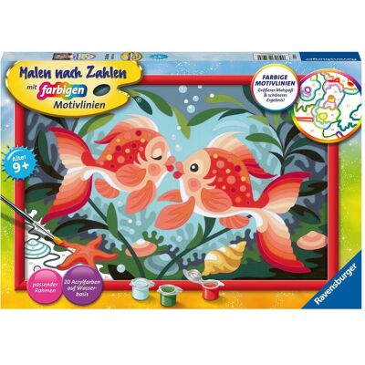 Ravensburger Les poissons amoureux - Publicité Ravensburger Les poissons amoureux - Publicité