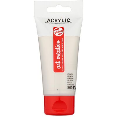 Royal Talens Création d’Art Peinture Acrylique Argent 75ml - Publicité Royal Talens Création d’Art Peinture Acrylique Argent 75ml - Publicité