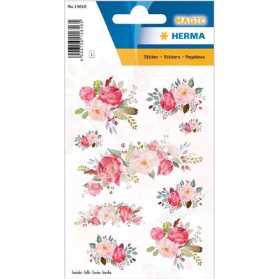 Herma, Autocollants, Sticker Fleurs (9 Autocollants) - Publicité Herma, Autocollants, Sticker Fleurs (9 Autocollants) - Publicité