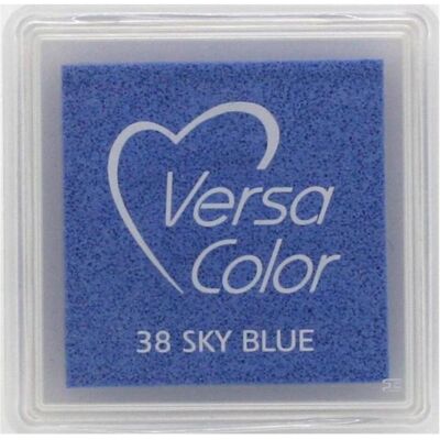 Tsukineko, Tampon encreur, Tampon encreur VersaColor 3x3cm Sky blue - Publicité Tsukineko, Tampon encreur, Tampon encreur VersaColor 3x3cm Sky blue - Publicité