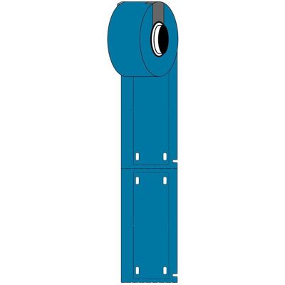 Brady, Rouleau d’étiquettes, M6-25x75-7643-BL, Étiquettes de câble sans support, bleu, 25 x 75 mm (50 pièces) (25 mm) - Publicité Brady, Rouleau d’étiquettes, M6-25x75-7643-BL, Étiquettes de câble sans support, bleu, 25 x 75 mm (50 pièces) (25 mm) - Publicité