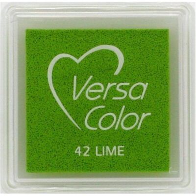 Tsukineko, Tampon encreur, Tampon encreur VersaColor 3x3cm Lime - Publicité Tsukineko, Tampon encreur, Tampon encreur VersaColor 3x3cm Lime - Publicité