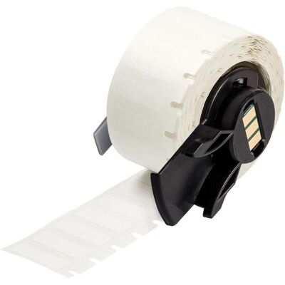 Brady, Rouleau d’étiquettes, M6-10-473, Polyester conducteur de tension, blanc, brillant, 19.05 x 6.35 mm, permanent (750 E (26.97 mm) - Publicité Brady, Rouleau d’étiquettes, M6-10-473, Polyester conducteur de tension, blanc, brillant, 19.05 x 6.35 mm, permanent (750 E (26.97 mm) - Publicité