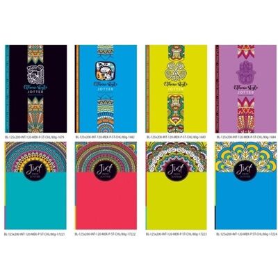 Fresh, Cahier + bloc-notes, Carnet de notes décoratif 125x205mm 120K, lisse, rigidifié - Publicité Fresh, Cahier + bloc-notes, Carnet de notes décoratif 125x205mm 120K, lisse, rigidifié - Publicité