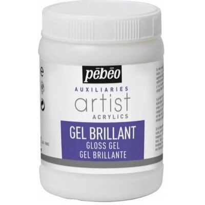 Pebeo, Peinture loisirs créatifs, Artist Acrylics Gel Brillant (250 ml) - Publicité Pebeo, Peinture loisirs créatifs, Artist Acrylics Gel Brillant (250 ml) - Publicité