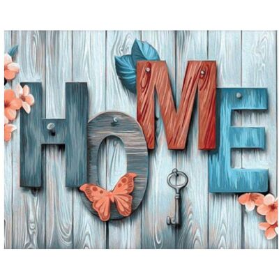 Pracht Diamond Painting 6037-40141 Sweet Home 25 x 35 cm - Publicité Pracht Diamond Painting 6037-40141 Sweet Home 25 x 35 cm - Publicité