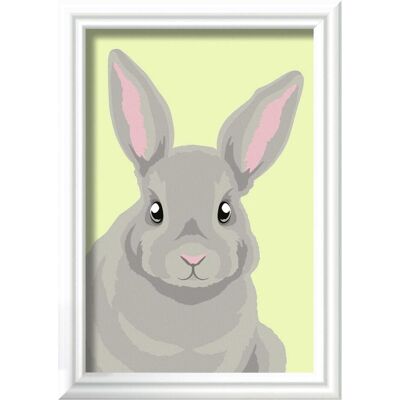 Ravensburger CreArt Modèle Lapin Gris - Kit de Peinture pour Enfants - Publicité Ravensburger CreArt Modèle Lapin Gris - Kit de Peinture pour Enfants - Publicité