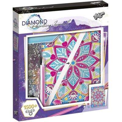 Totum Diamond Painting Carnet de notes Mandala - Publicité Totum Diamond Painting Carnet de notes Mandala - Publicité