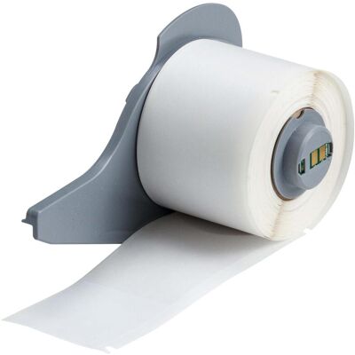 Brady, Rouleau d’étiquettes, M7-109-417, vinyle auto-laminant, blanc/transparent, mat, 38.10 x 38.10(101.60) mm, pour (46.02 mm) - Publicité Brady, Rouleau d’étiquettes, M7-109-417, vinyle auto-laminant, blanc/transparent, mat, 38.10 x 38.10(101.60) mm, pour (46.02 mm) - Publicité