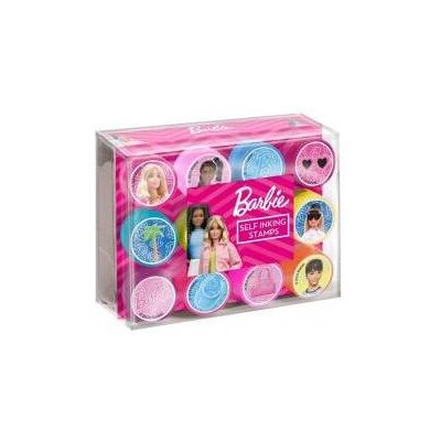 Grafix, Tampon encreur, BARBIE stamps, 12 pcs. Publicité Grafix, Tampon encreur, BARBIE stamps, 12 pcs. Publicité