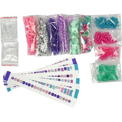 Lean Toys Set zur Herstellung von Armbändern - Publicité Lean Toys Set zur Herstellung von Armbändern - Publicité
