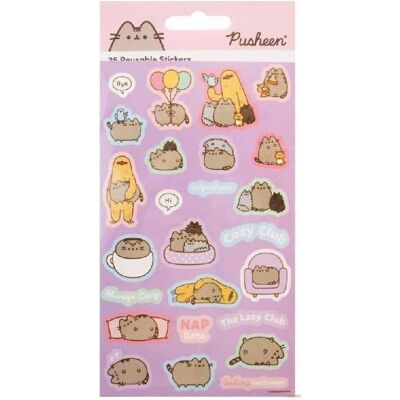 Pyramid Autocollants, Pusheen pack de 25 stickers (25 Autocollants) - Publicité Pyramid Autocollants, Pusheen pack de 25 stickers (25 Autocollants) - Publicité