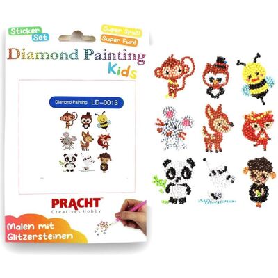 Magni Diamond Painting Sticker Tiere 9 Stück - Publicité Magni Diamond Painting Sticker Tiere 9 Stück - Publicité