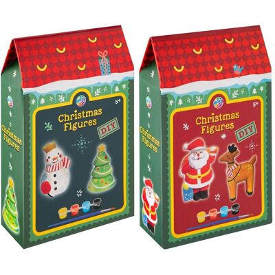 Grafix Peignez votre propre figurine de Noël – pinceaux et peinture fournis - Publicité Grafix Peignez votre propre figurine de Noël – pinceaux et peinture fournis - Publicité