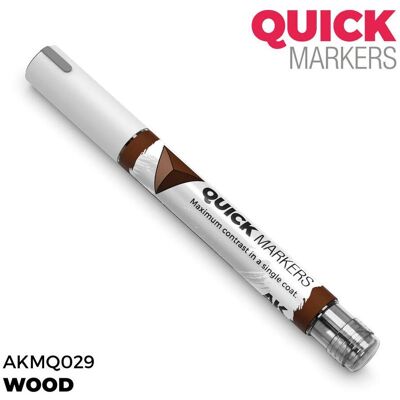 AK Interactive, Marqueur, - Quickmarker Wood - Publicité AK Interactive, Marqueur, - Quickmarker Wood - Publicité