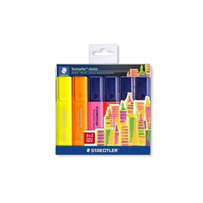 Staedtler Marqueur, Textsurfer overstregningstusch promo 4+2 (6x) - Publicité Staedtler Marqueur, Textsurfer overstregningstusch promo 4+2 (6x) - Publicité